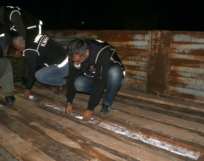 Kahramanmaraş'ta sigara kaçakçılığı: 5 bin 900 paket ele geçirildi