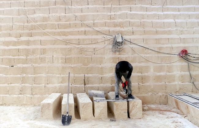 Şanlıurfa'da camilerin estetiği nahit taşıyla korunacak