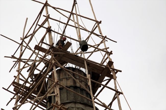 Şanlıurfa'da camilerin estetiği nahit taşıyla korunacak