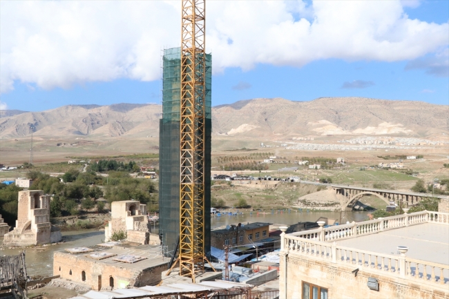 Hasankeyf'teki 609 yıllık Er-Rızk Camii de taşınıyor