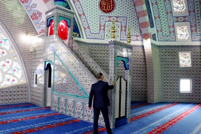 Kütahya çinileri yurt dışındaki camileri de süslüyor