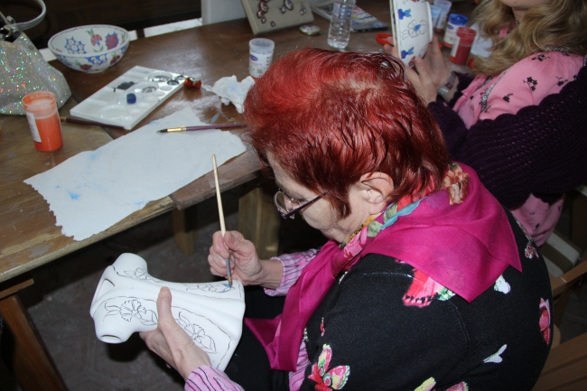 Alman kadınlar Türk geleneksel el sanatlarını öğreniyor