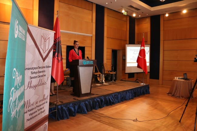 Tiran'da, Türkçe'den Arnavutça'ya tercüme edilen eserler tanıtıldı