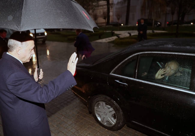 Cumhurbaşkanı Erdoğan Putin ile görüştü