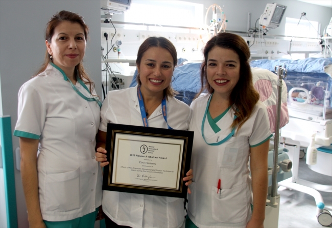 Türk hemşireye ABD'den "araştırma ödülü"