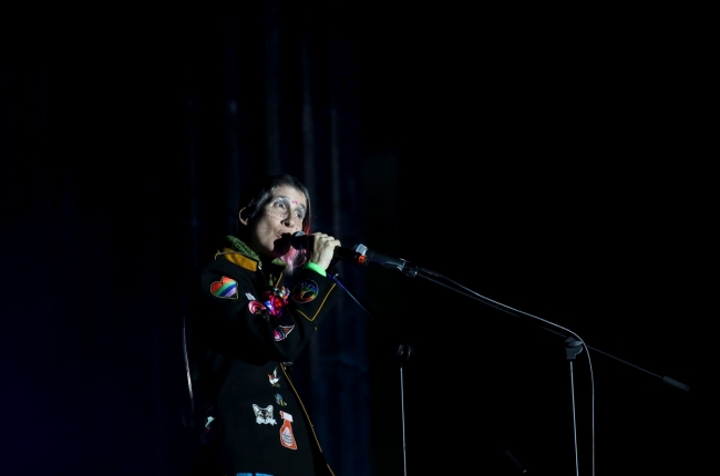 Kolombiya'da kadına şiddete karşı farkındalık konserinde Guinness rekoru