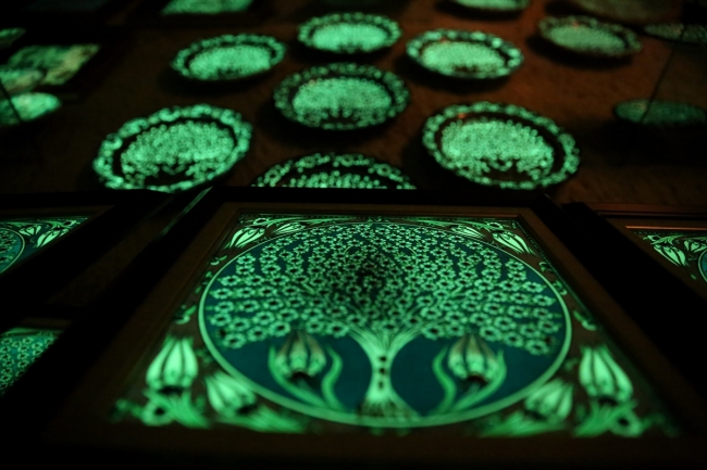 Avanos'ta seramik sanatı fosfor ile farklılaşıyor