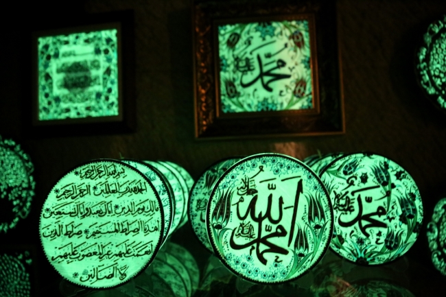 Avanos'ta seramik sanatı fosfor ile farklılaşıyor