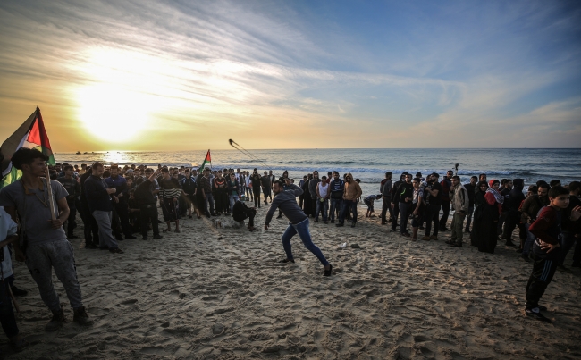 İsrail güçleri Gazze sahilinde 3 Filistinliyi yaraladı