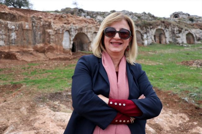 Roma dönemi kaya mezarları tarihe ışık tutulacak