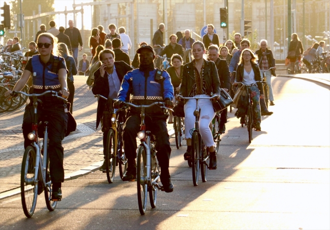 Hollanda'nın yaşam biçimi: Bisikletler