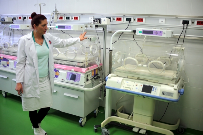 TİKA'nın onardığı hastane Sancaklı annelere umut oldu