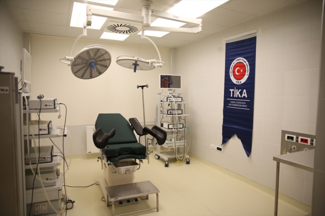 TİKA'nın onardığı hastane Sancaklı annelere umut oldu