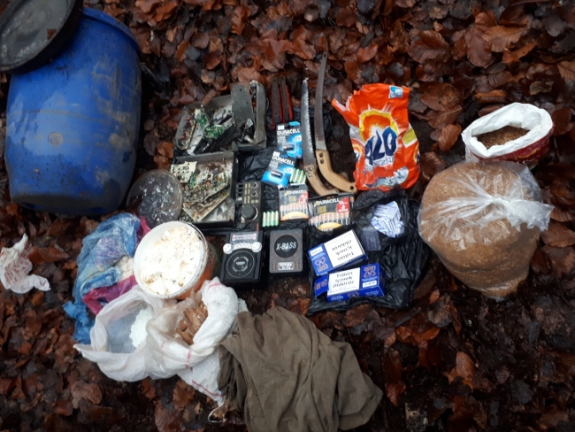 Osmaniye kırsalında patlayıcı ele geçirildi