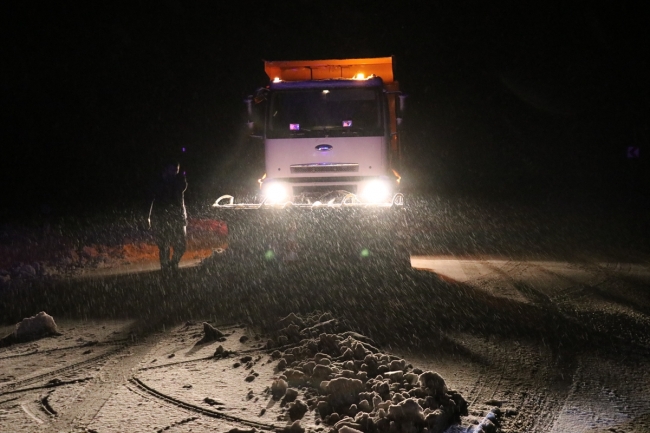 Doğu'da kar yağışı etkili oluyor