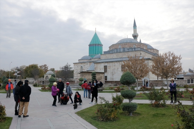 Mevlana Müzesi'nin ziyaretçi sayısı artıyor