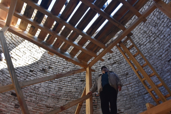 Beçin Antik Kenti'ndeki Yelli Camii 500 yıl sonra ibadete açılıyor