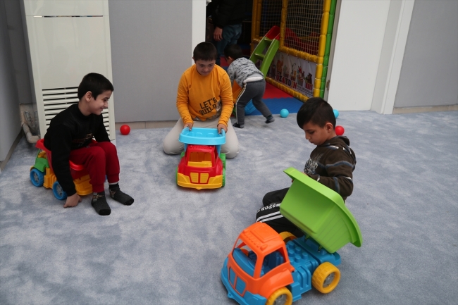 Kayseri'deki "Engelsiz Çocuk Evi" annelerin yaşamını kolaylaştırıyor