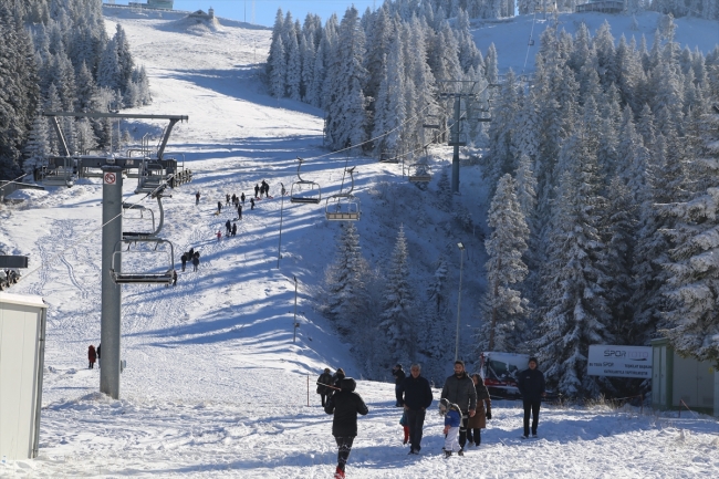 Ilgaz Dağı kayak sezonu için gün sayıyor