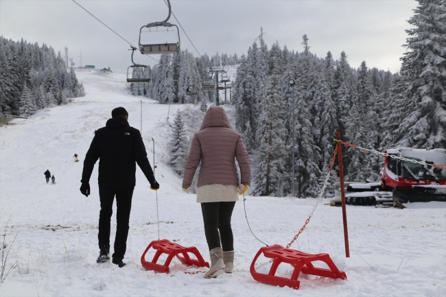 Ilgaz Dağı kayak sezonu için gün sayıyor