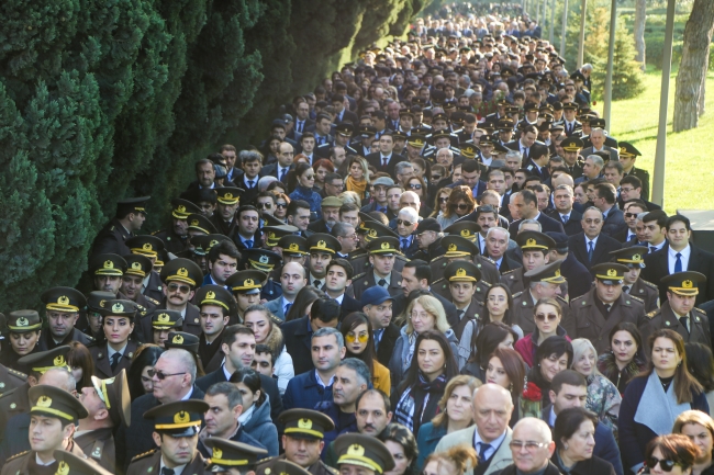 Haydar Aliyev vefatının 15'inci yılında anılıyor