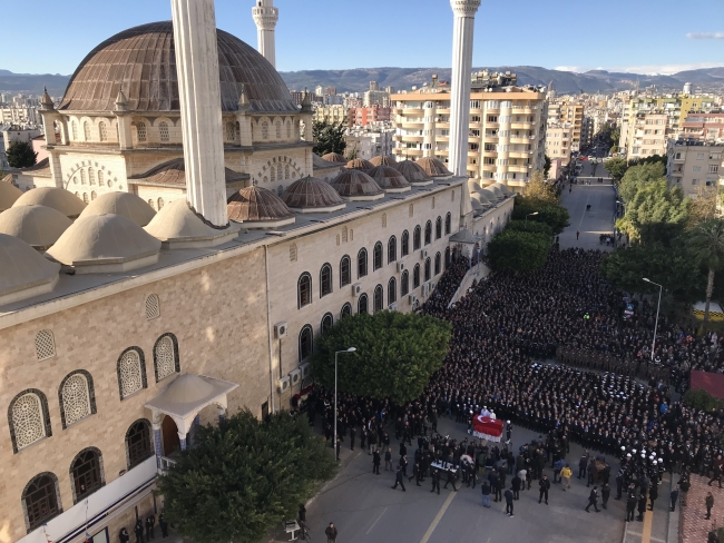 Şehit Emniyet Müdürü Verdi son yolculuğuna uğurlandı