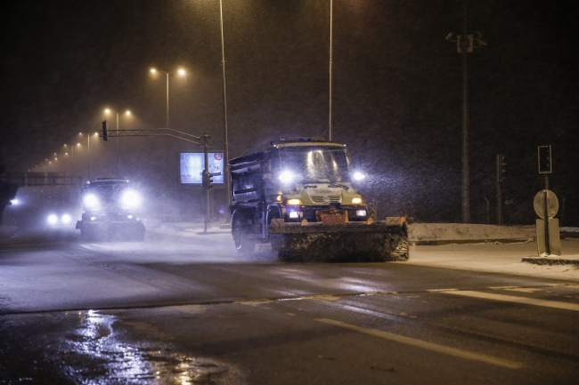 Ankara beyaza büründü