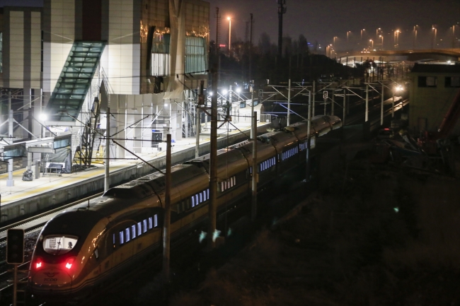 Ankara'da YHT kazasının meydana geldiği hat kullanıma açıldı