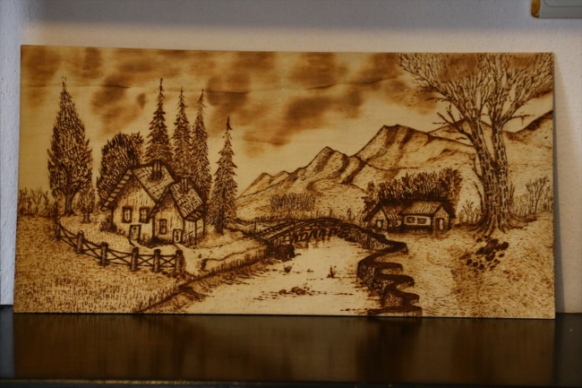 Sanayi sitesinin "sanatçı" ustaları