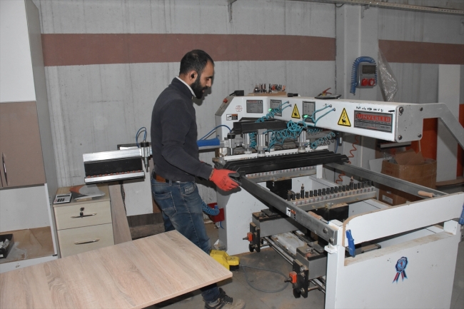 Adıyaman'dan Orta Doğu'ya mobilya ihracatı