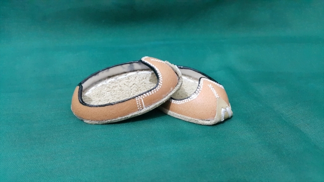 Yumurta kabuğundan "yemeni" yapıyor