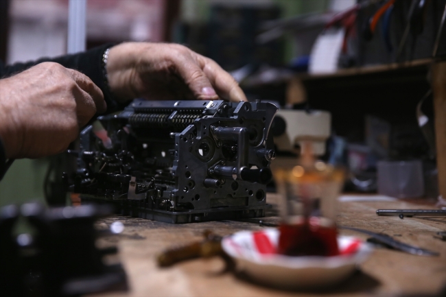 Zamana direnen daktilo ustası