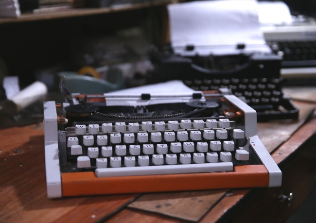 Zamana direnen daktilo ustası