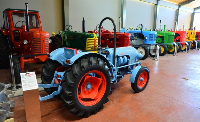 Traktörlerin asırlık hikayesini anlatan müze