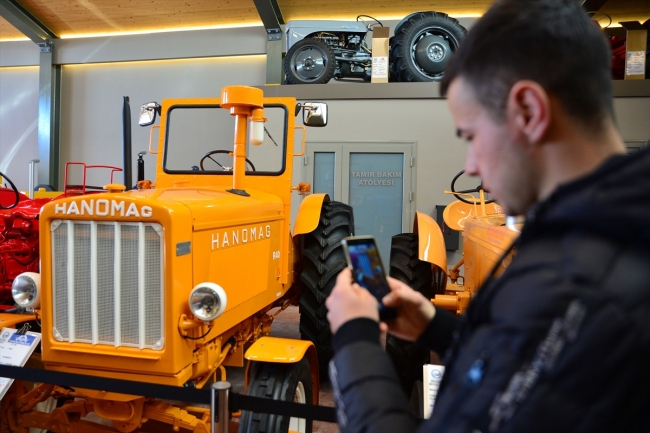 Traktörlerin asırlık hikayesini anlatan müze