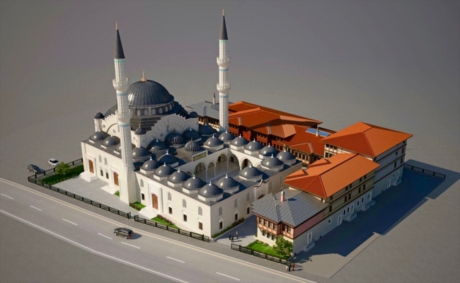 Avrupa'nın en büyük camisi Strazburg'da yükseliyor