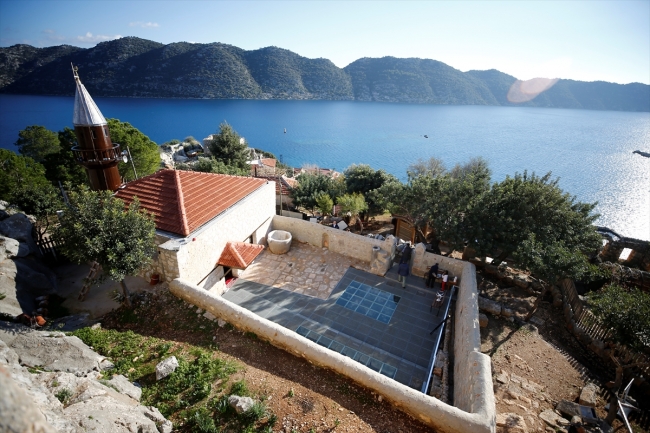 Kaleköylüler 77 yıl sonra camiye kavuşmanın sevincini yaşıyor