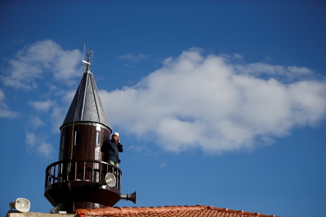 Kaleköylüler 77 yıl sonra camiye kavuşmanın sevincini yaşıyor