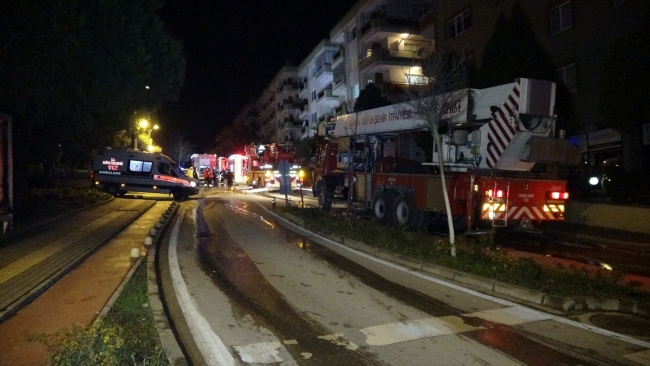 Bursa'da ev yangını