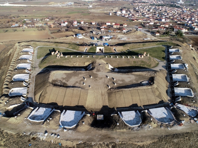 Balkanların en büyük interaktif müzesi "Hıdırlık Tabyası"nda çalışmalar sürüyor
