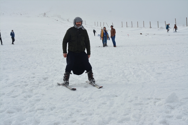 Şanlıurfa'da kayak sezonu açıldı