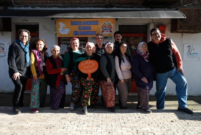 Köylülerin tiyatro oyunu kısa filmle dünyaya açıldı