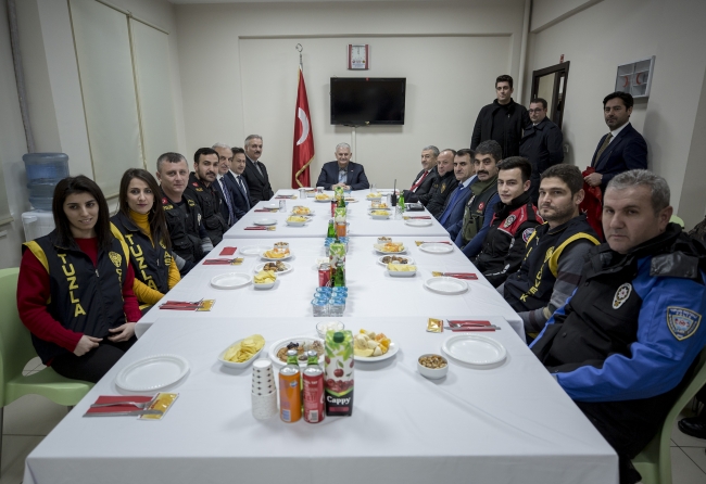 TBMM Başkanı Yıldırım'dan yeni yıl ziyaretleri