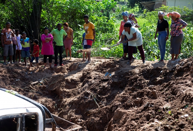 Güney Afrika'da meydana gelen selde 70'ten fazla kişi öldü