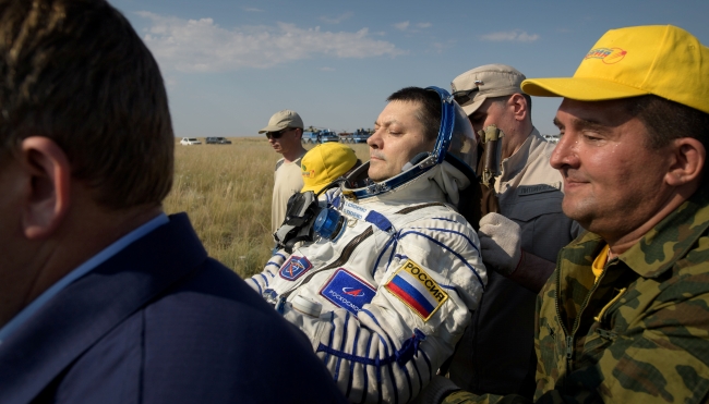 Soyuz MS 11 Dünya'ya döndü