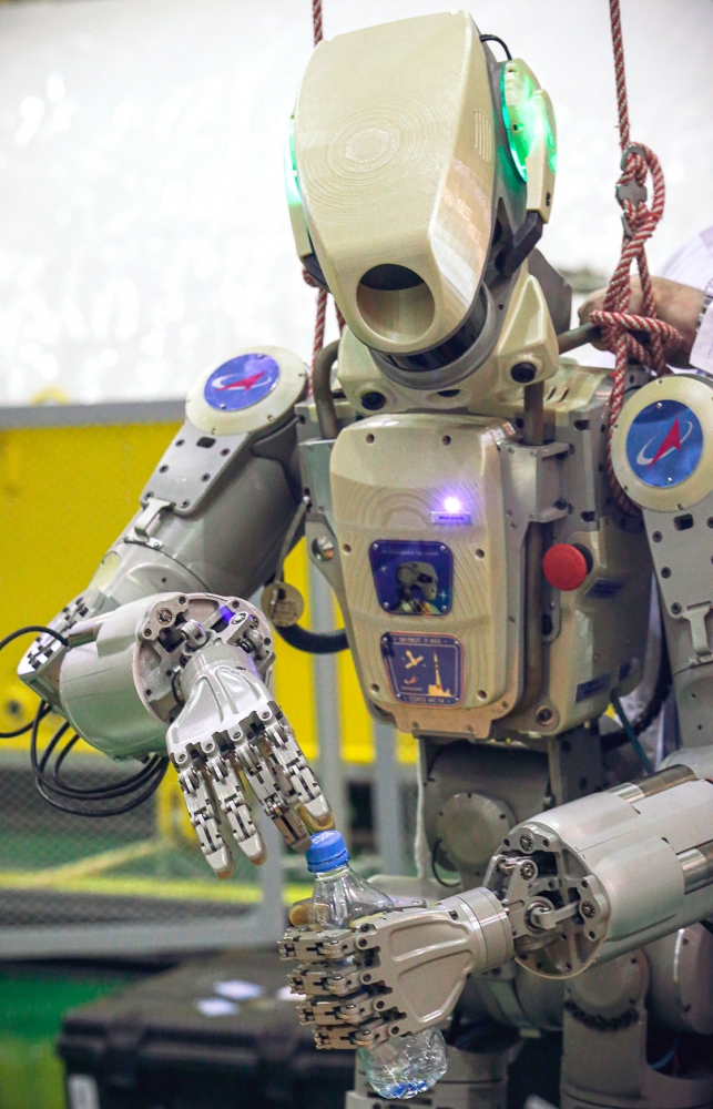 Rusya UUİ'ye insansı robot gönderdi