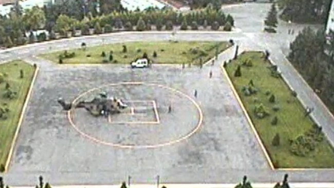 Darbecilerin cephaneliği yağmalaması güvenlik kamerasında