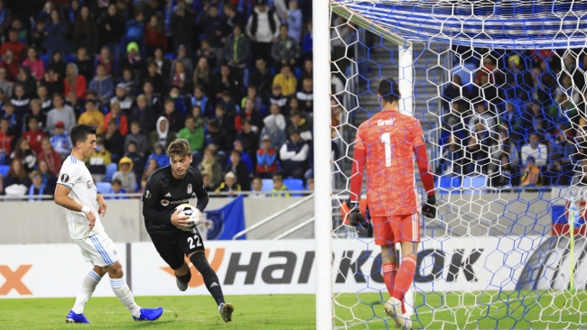 Beşiktaş'tan Avrupa Ligi'ne kötü başlangıç