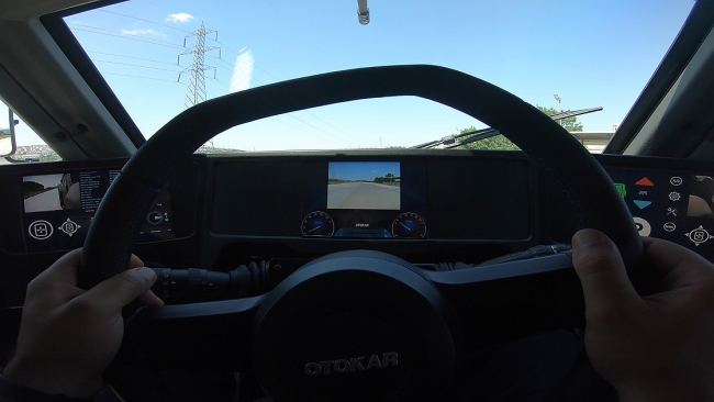 Türkiye'nin elektrikli zırhlısı ilk kez arazide