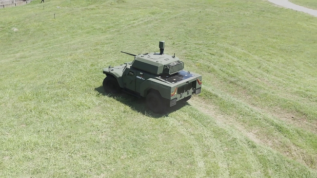 Türkiye'nin elektrikli zırhlısı ilk kez arazide